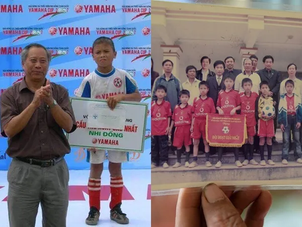 Quang Hải, Văn Hậu và các cầu thủ U22 Việt Nam được vinh danh từ bé