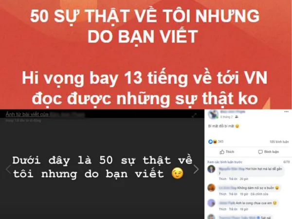 Trào lưu "50 sự thật về tôi nhưng do bạn viết", cơ hội "bóc phốt" bạn bè là đây chứ đâu!